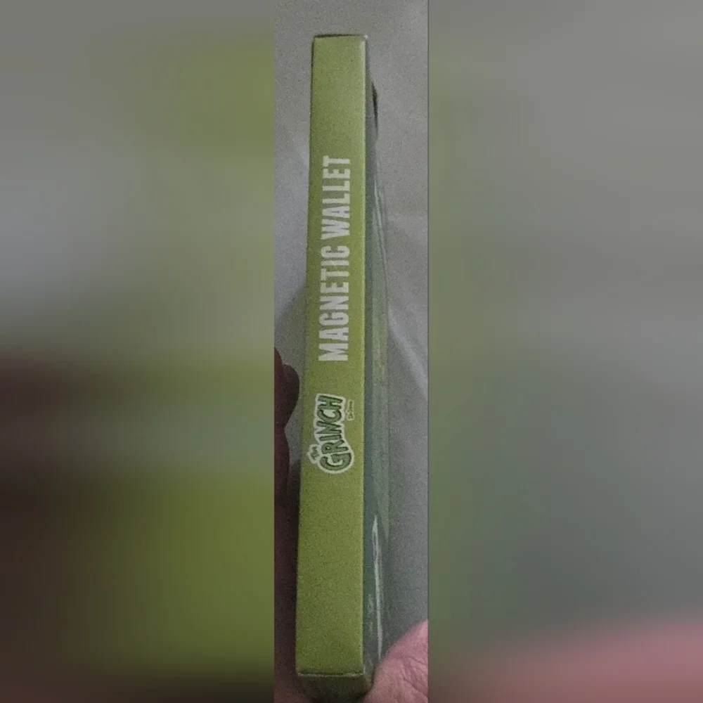 The Grinch Magnetic Wallet For Iphone Only